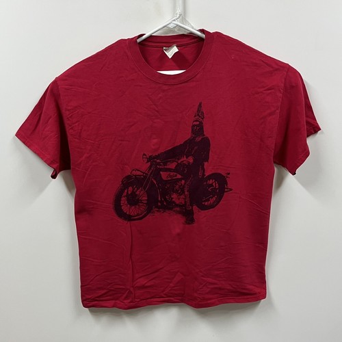 Vintage indian motorcycle - motorcycle, t