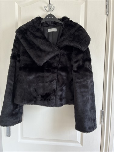 Wallis faux fur black - wallis,