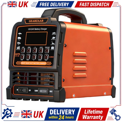 Car battery chargers heavy - car,