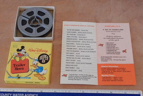Vintage walt disney trailer - vintage,
