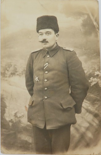 Ww1 1918 rppc photo postcard - ww1,