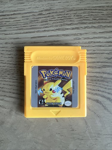 Pokèmon yellow version - pokèmon,