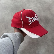 4256 Baseball Hat Mens L XL Mesh New Era Fitted Cap Grey