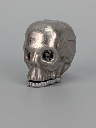 Gothic skull match safe - skull,