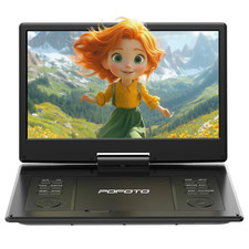POFOTO 15.7'' Portable DVD