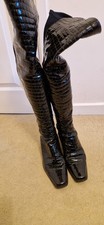 STUART WEITZMAN for Russell Bromley Over The Knees boots UK size 6.5 - 7 