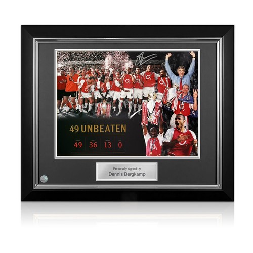 Dennis bergkamp signed - dennis,