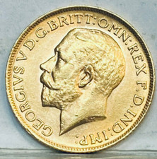 GREAT BRITAIN UK  1913 GOLD