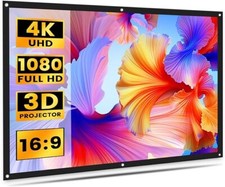 60" -150" Projector Screen HD