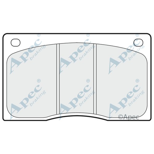 Brake pads set - set, for