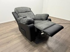 Bradley Electric Rise & Recline Chair – Charcoal