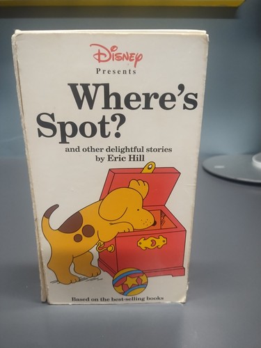 Wheres spot - spot, (vhs,