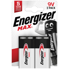 Energizer Max 9V PP3 6LR61