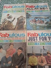 4 x FABULOUS Magazines 1964