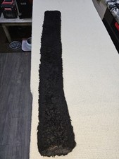 NuuMed Girth Sleeve. Black Sheepskin(wool/poly). Used But Very Good. 100cm