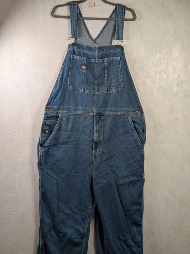 Dickies classic denim bib - denim,