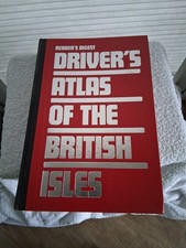 READERS DIGEST DRIVER'S ATLAS OF THE BRITISH ISLES  Hardback 1993
