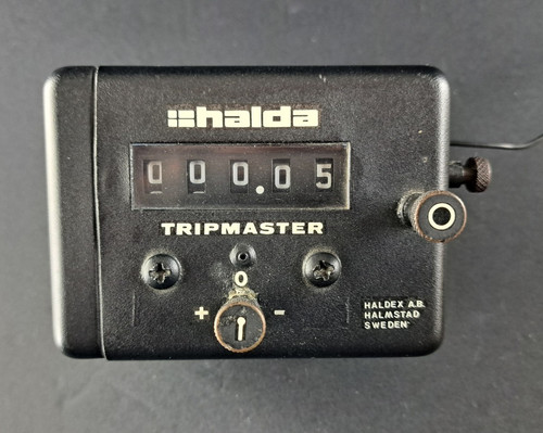Halda tripmaster serviced - tripmaster,