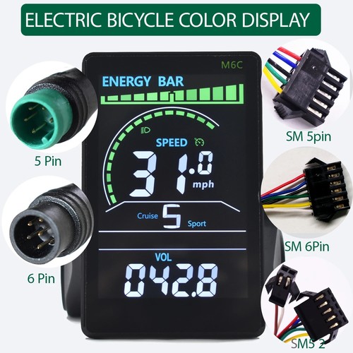 M6c waterproof lcd display - waterproof,
