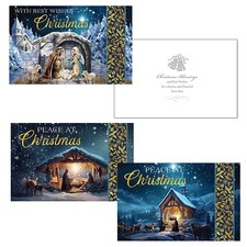 Pack of 10 Religious Christmas