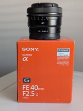 Sony FE 40mm F/2.5 G Lens for