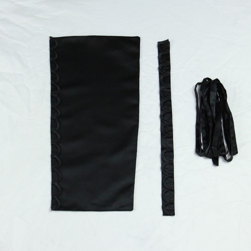 3pcs set satin corset kit - satin,