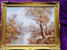 Beautifully Framed Oil