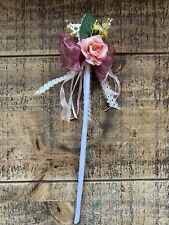 Handmade Flower Girl/ Bridesmaid Flower Wand