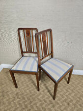 An Antique Edwardian Matching Pair of Parlor Chairs ~Delivery Available~