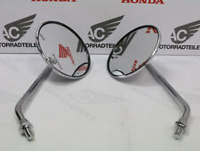 Honda Cl 70 90 100 K1 K2 K3 K4 K5, S 90 Mirror Chrome Set Right + Left Genuine