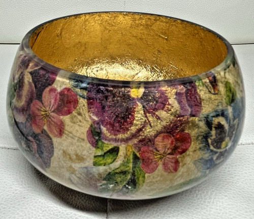 Unique gold fleck glass - unique-,