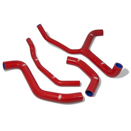 Red samco rad hoses - samco,