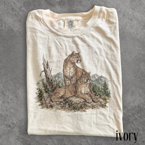 Classic mountain lion - lion, cougar
