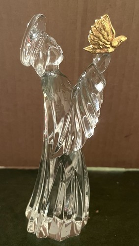 Gorham crystal praying angel - crystal,