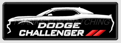 Dodge challenger embroidered - challenger,