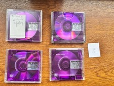4x Sharp MD-R80 Purple