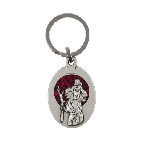 Saint christopher red - saint,