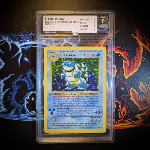 Blastoise shadowless base set - blastoise,