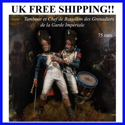 75mm scale resin - resin, figure