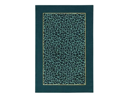 Handmade leopard print hand - print,