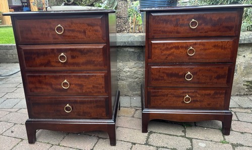 Stag minstrel drawer bedside - stag, 4-drawer