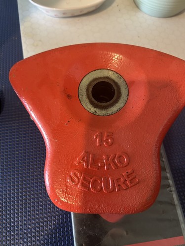 Alko caravan wheel lock kit - alko,