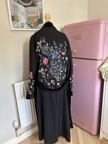 Monsoon long peacock - long, kimono