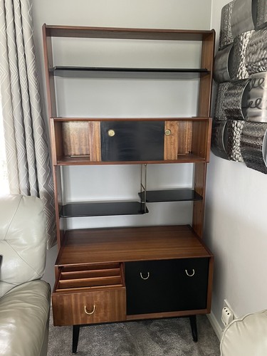 Vintage plan wall unit - plan,