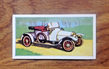 BARRATT CARDS  - CARS OF THE WORLD - #12 DFP 1913  - FREE UK POSTAGE