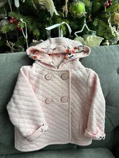 Ted Baker Baby Girl Hooded Jacket/coat Age 3-6 Months
