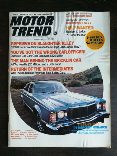 Motor trend august - , dodge