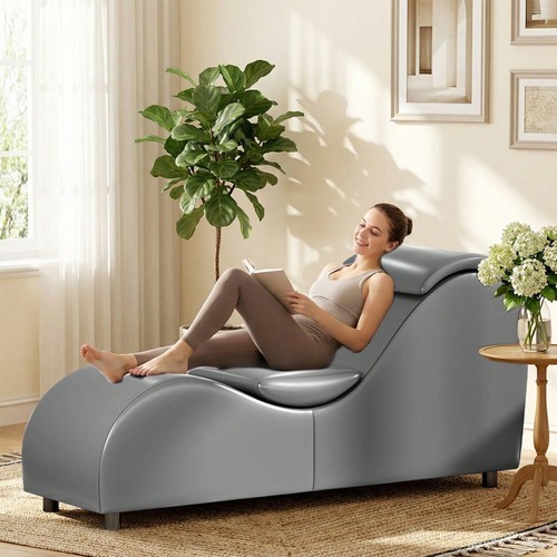 Faux leather yoga - leather, chaise