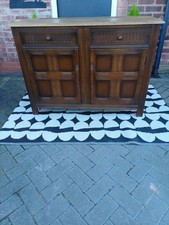 Vintage Priory Oak Sideboard