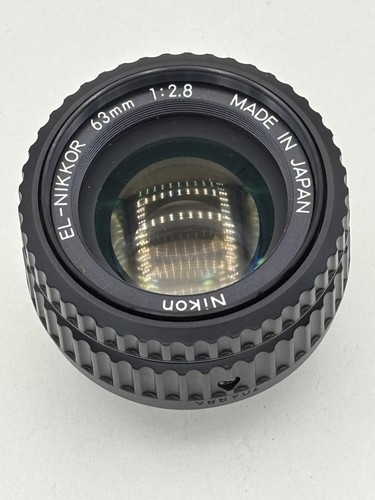 Nikon nikkor 63mm f2 - el-nikkor, f2.8